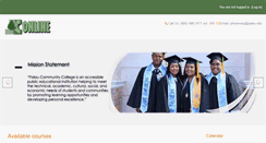 Desktop Screenshot of pcconline.palau.edu
