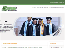 Tablet Screenshot of pcconline.palau.edu
